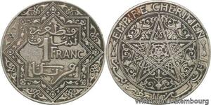 R7534 Morocco 1 Franc Youssef ND 1921 Paris -> Make offer
