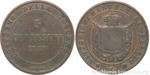 R7583 Italy 5 Centesimi Vittorio Emanuele II 1859 Birmingham -> Make offer