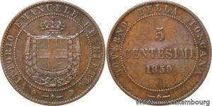 R7650 Italy 5 Centesimi Vittorio Emanuele II 1859 Birmingham -> Make offer