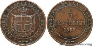 R7653 Italy 5 Centesimi Vittorio Emanuele II 1859 Birmingham -> Make offer