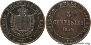 R7654 Italy 5 Centesimi Vittorio Emanuele II 1859 Birmingham -> Make offer