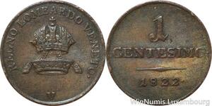 R7679 Italy Lombardia Venetia 1 Centesimo Ferdinand I 1822 V Venice > Make offer