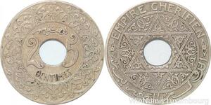 R7782 Morocco 25 Centimes Youssef Ben Hassan ND 1921 Paris -> Make offer