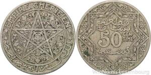 R7794 Morocco 50 Centimes Youssef Ben Hassan ND 1921 Paris -> Make offer