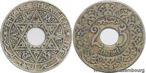 R7804 Morocco 25 Centimes Youssef ND 1921 Paris -> Make offer