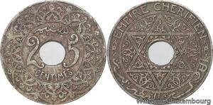 R7806 Morocco 25 Centimes Youssef ND 1921 Paris -> Make offer
