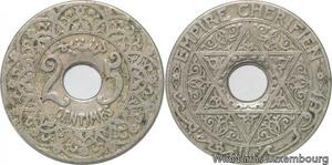 R7807 Morocco 25 Centimes Youssef ND 1921 Paris -> Make offer