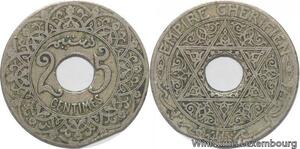 R7810 Morocco 25 Centimes Youssef ND 1921 Paris -> Make offer