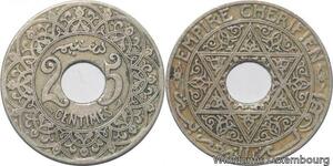 R7813 Morocco 25 Centimes Youssef ND 1921 Paris -> Make offer