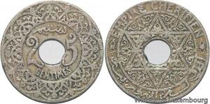R7814 Morocco 25 Centimes Youssef ND 1921 Paris -> Make offer