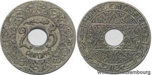 R7816 Morocco 25 Centimes Youssef ND 1921 Paris -> Make offer