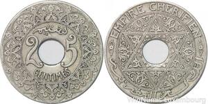 R7835 Morocco 25 Centimes Youssef ND 1921 Paris -> Make offer