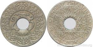 R7836 Morocco 25 Centimes Youssef ND 1921 Paris -> Make offer