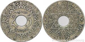 R7844 Morocco 25 Centimes Youssef ND 1921 Paris -> Make offer