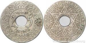 R7846 Morocco 25 Centimes Youssef ND 1921 Paris -> Make offer