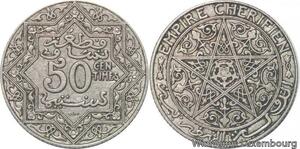 R7864 Morocco 50 Centimes Youssef Ben Hassan ND 1924 Poissy -> Make offer