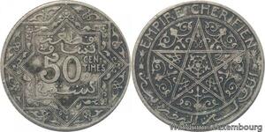 R7867 Morocco 50 Centimes Youssef Ben Hassan ND 1921 Paris -> Make offer