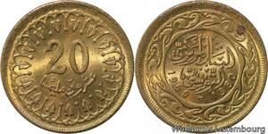 R8354 Tunisia 20 Millim AH 1380 1960 UNC -> Make offer