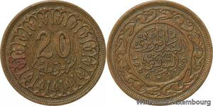 R8355 Tunisia 20 Millim AH 1380 1960 -> Make offer