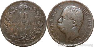 R8687 Italy 10 Centesimi Umberto I 1893 B/I -> Make offer