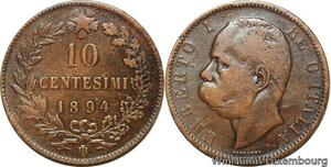 R8709 Italy 10 Centesimi Umberto I 1894 B/I -> Make offer