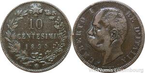 R8808 Italy 10 Centesimi Umberto I 1894 B/I -> Make offer
