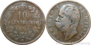 R8809 Italy 10 Centesimi Umberto I 1894 R Roma -> Make offer