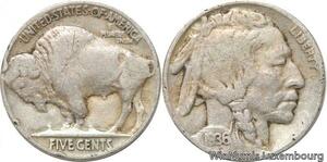 R8883 United States USA 5 Cents Buffalo 1936 -> Make offer