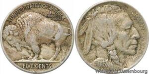 R8889 United States USA 5 Cents Buffalo 1916 -> Make offer