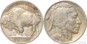 R8893 United States USA 5 Cents Buffalo 1917 -> Make offer