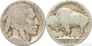 R8896 United States USA 5 Cents Buffalo 1913 1938 -> Make offer