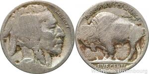 R8903 United States USA 5 Cents Buffalo 1913 1938 -> Make offer