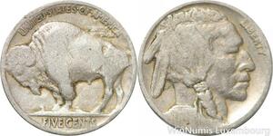 R8913 United States USA 5 Cents Buffalo 1913 1938 -> Make offer