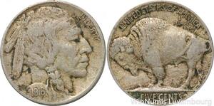 R8915 United States USA 5 Cents Buffalo 1916 -> Make offer
