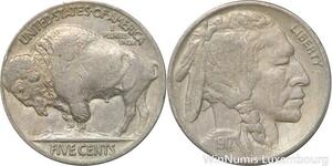 R8916 United States USA 5 Cents Buffalo 1917 -> Make offer