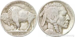 R8919 United States USA 5 Cents Buffalo 1919 -> Make offer