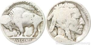 R8920 United States USA 5 Cents Buffalo 1913 1938 D Denver -> Make offer