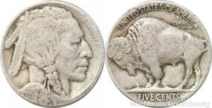 R8921 United States USA 5 Cents Buffalo 1927 D Denver -> Make offer