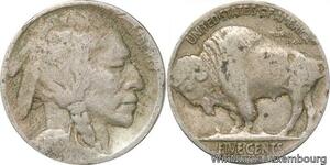 R8924 United States USA 5 Cents Buffalo 1913 1938 -> Make offer