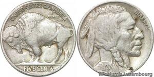 R8927 United States USA 5 Cents Buffalo 1927 -> Make offer