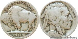 R9001 United States USA 5 Cents Buffalo 1918 D Denver -> Make offer