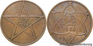 R9041 Morocco 10 Mazunas Yusuf AH 1330 1912 Paris -> Make offer