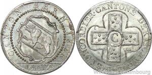 R9128 Rare Switzerland Bern Cantons 1 Batz Bear 1826 PCGS MS66 -> Make offer