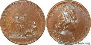 R9162 Rare Medal Germany Louis XIV Victory Rhin Aira 1676 UNC -> Make offer