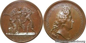 R9167 Rare Médaille Louis XIV Prise de Valenciennes 1677 UNC -> Make offer