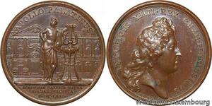 R9182 Rare Médaille Louis XIV Roi protecteur Academie Francaise 1672 UNC >Offer
