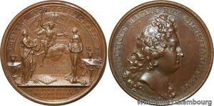 R9252 Rare Médaille Louis XIV Appartements royaux Versailles 1683 UNC >M Offer