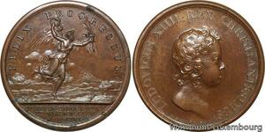 R9282 Rare Médaille Louis XIV Prise Courtray Bergues Mardik 1646 UNC >Make offer