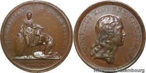 R9306 Rare Médaille Louis XIV Prise Stenay Lorraine Lothringen 1654 UNC >Offer