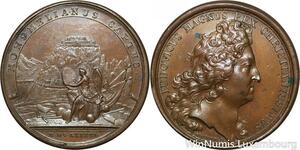 R9321 Rare Médaille Louis XIV Conquête Montmélian Savoie Savoy 1691 UNC >M Offer